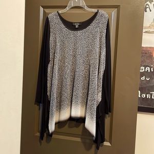 Karen Kane Tunic Style Blouse - 1X